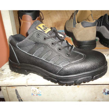 Nova moda trabalhando profissional de segurança PU / Leather Outsole Safety Shoes